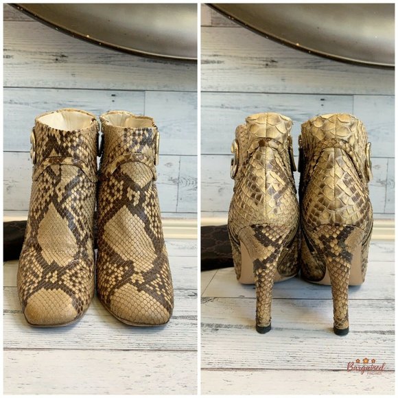 🛑SOLD🛑Authentic GUCCI Python Lifford Size 6 - Picture 4 of 12